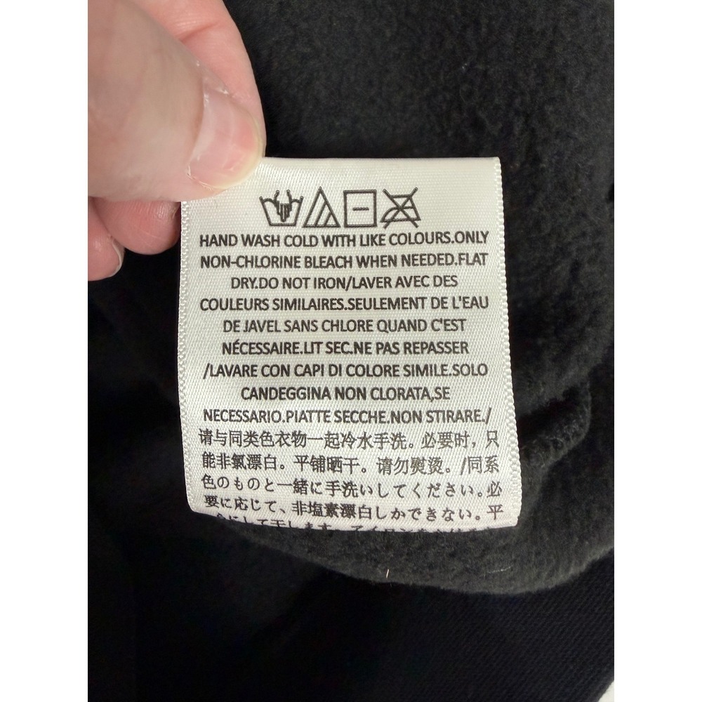 Fear of God Essentials Sweatshirt Mens Size S Black Logo Crewneck Fleece New - Picture 7 of 13